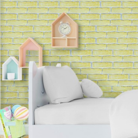 Płytki ścienne Stara Cegła Pastelowa Żółta