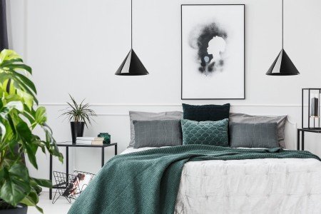 Lampa wisząca Konko Light  black piano