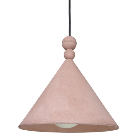 Lampa wisząca betonowa Konko Concrete rose
