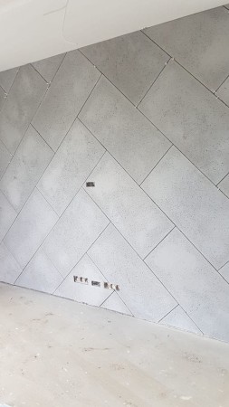 120x60x1 cm | Jasny popiel | Płyta betonowa ultralekka beton architektoniczny