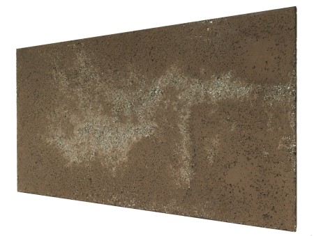 Płyta betonowa ultra lekka brąz z kruszywem silver, struktura porowata