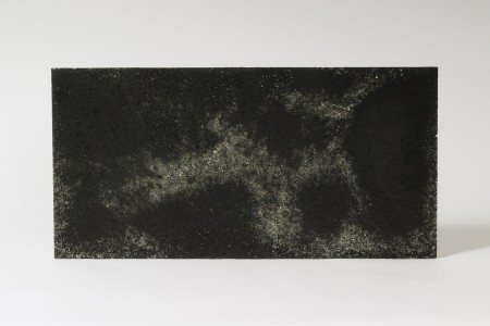 Płyta beton architektoniczny ultra lekka grafit z kruszywem silver, struktura porowata