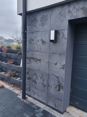 Płyta betonowa ultra lekka antracyt z kruszywem black