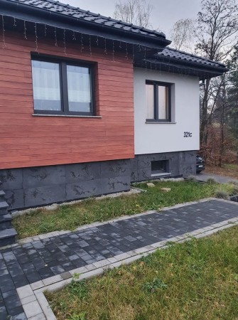 Płyta betonowa ultra lekka antracyt z kruszywem black