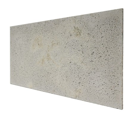 Płyta beton architektoniczny ultra lekka jasny popiel z kruszywem silver, struktura porowata