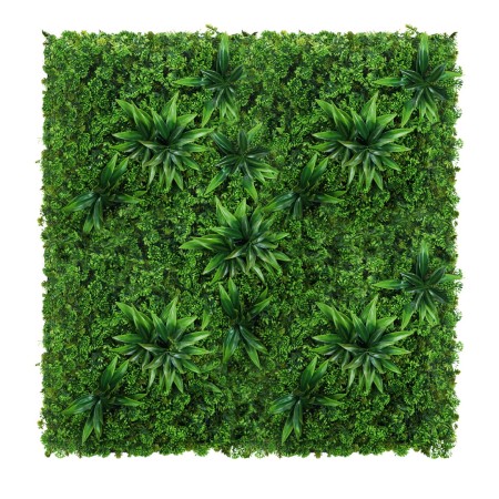 Mata ze sztucznych roślin SUKULENT PREMIUM GD40 - rozmiar 100x100 cm