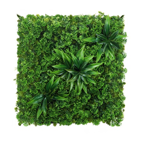 Mata ze sztucznych roślin SUKULENT PREMIUM GD40 - rozmiar 50x50 cm