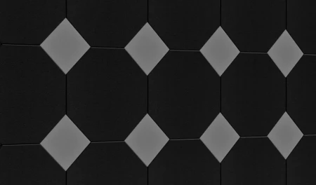 Miękki panel wygłuszający Fluffo Izo Octa Edge z panelami Izo Pixel Edge S