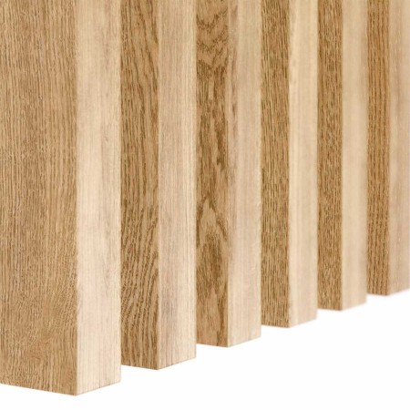 Lamele ścienne - naturalny fornir dębowy 30x40x2750 mm