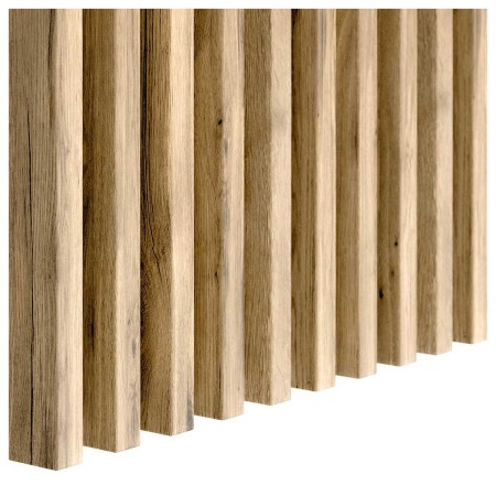 Lamele ścienne Mini - dąb wotan 16x30x2750 mm