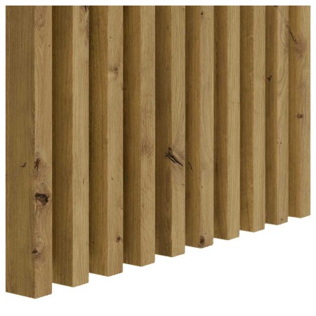 Lamele ścienne Mini - dąb artisan 16x30x2750 mm