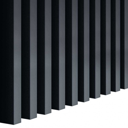 Lamele ścienne Mini - Antracyt 16x30x2750 mm