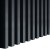 Lamele ścienne Mini - Antracyt 16x30x2750 mm