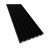 Lamele akustyczne na czarnym filcu - Czarny mat 30x270 cm
