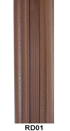 Listwy pionowe do paneli ogrodzeniowych RD01 jasny brąz