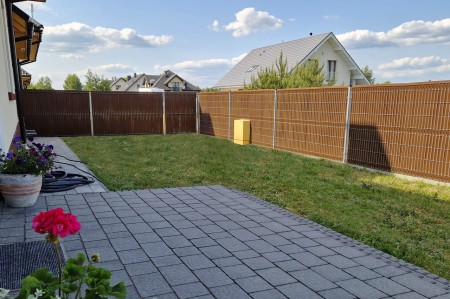 Listwy pionowe do paneli ogrodzeniowych RD01 jasny brąz