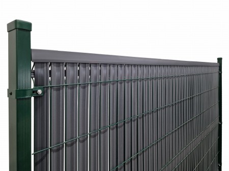 Listwy pionowe do paneli ogrodzeniowych RD03 ciemny szary