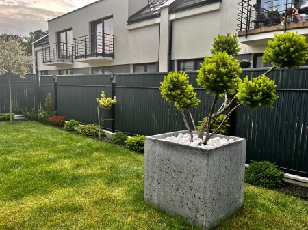 Listwy pionowe do paneli ogrodzeniowych RD03 ciemny szary