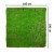 Sztuczny mech Torfowiec mata 100x100 cm