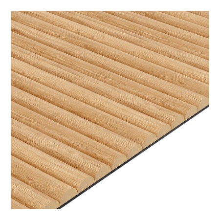 Panel ryflowany MDF - dąb naturalny