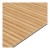 Panel ryflowany MDF - dąb naturalny