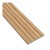 Panel ryflowany MDF - dąb naturalny