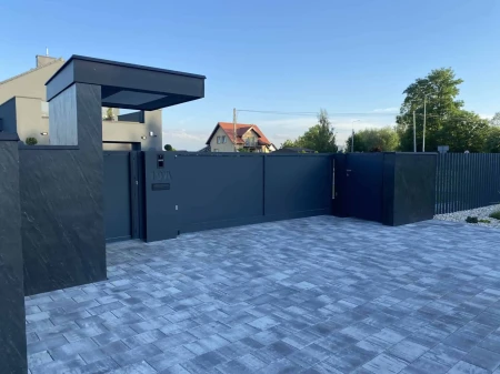 Fornir kamienny Line Black