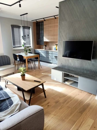 Fornir kamienny Line Black