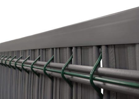 Listwy pionowe do paneli ogrodzeniowych RD03 ciemny szary