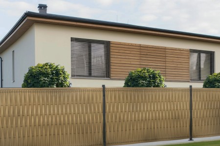 Listwy pionowe do paneli ogrodzeniowych RD08 słomkowy