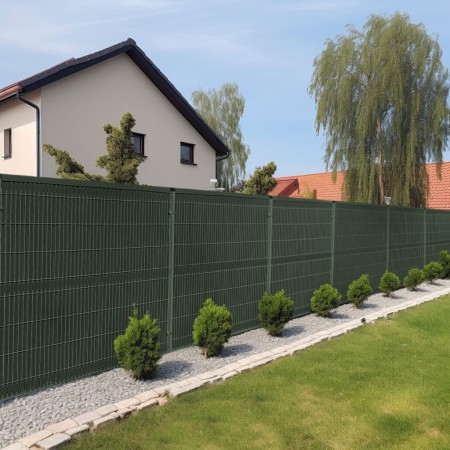 Listwy pionowe do paneli ogrodzeniowych RD12 zielony