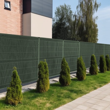 Listwy pionowe do paneli ogrodzeniowych RD12 zielony