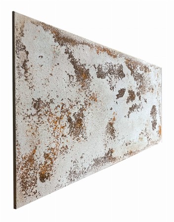 Płyta beton architektoniczny ultra lekka biała + rdza