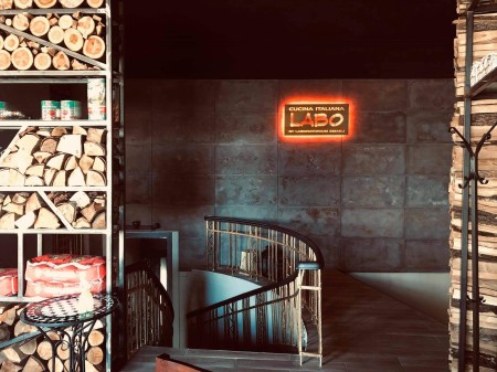 Płyta beton architektoniczny ultra lekka antracyt + rdza