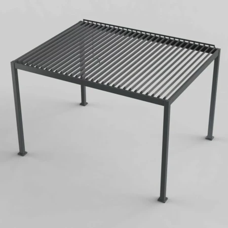 Pergola aluminiowa GERDA SOLEO 3x4 m wolnostojąca antracyt