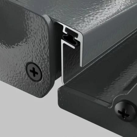 Pergola aluminiowa GERDA SOLEO 3x4 m wolnostojąca antracyt