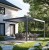 Pergola aluminiowa GERDA SOLEO 3x4 m przyścienna