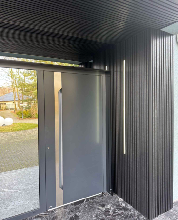 Lamele kompozytowe elewacyjne Premium 3D grafit