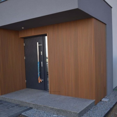 Lamele kompozytowe elewacyjne Premium 3D kolor drewno naturalne