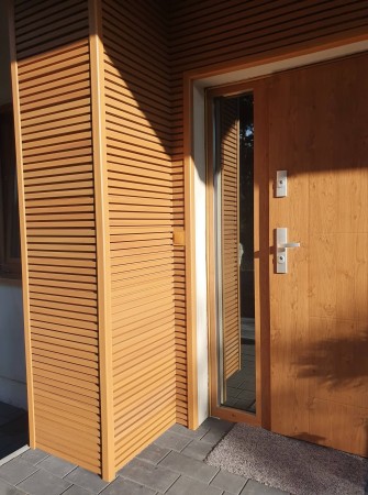 Lamele kompozytowe elewacyjne Premium 3D drewno naturalne