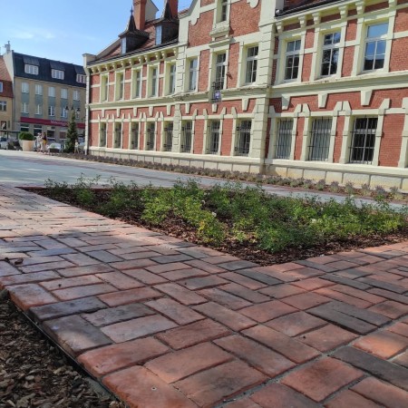 Płytki na podjazd, chodnik Stara Cegła 29x14x6 cm