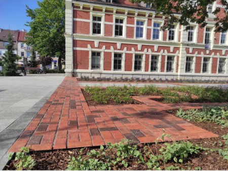 Płytki na podjazd, chodnik Stara Cegła 29x14x6 cm