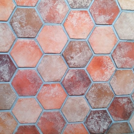 Płytki tarasowe, podłogowe Stara Cegła Heksagon Mały gr. 1,5 cm