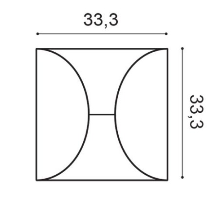 Panel ścienny 3D W107 ORAC DECOR