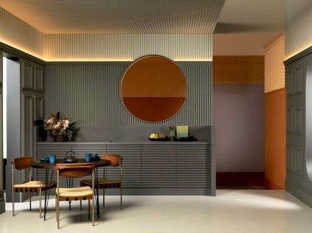 Panel ścienny lamele 3D W111 Bar ORAC DECOR