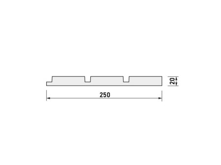 Panel ścienny lamele 3D W116 ORAC DECOR