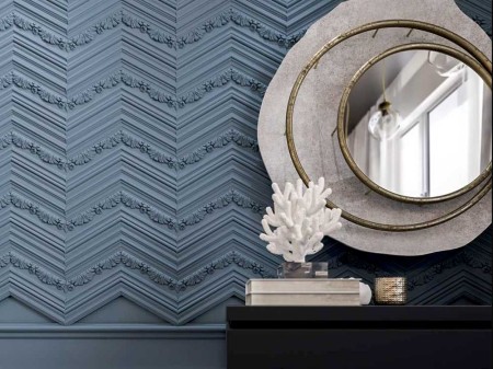 Panel ścienny 3D W130 Chevron ORAC DECOR