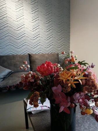 Panel ścienny 3D W130 Chevron ORAC DECOR