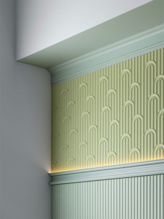 Panel ścienny lamele 3D W212 Valley Loop ORAC DECOR