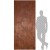 Fornir kamienny Corten 244x122 cm